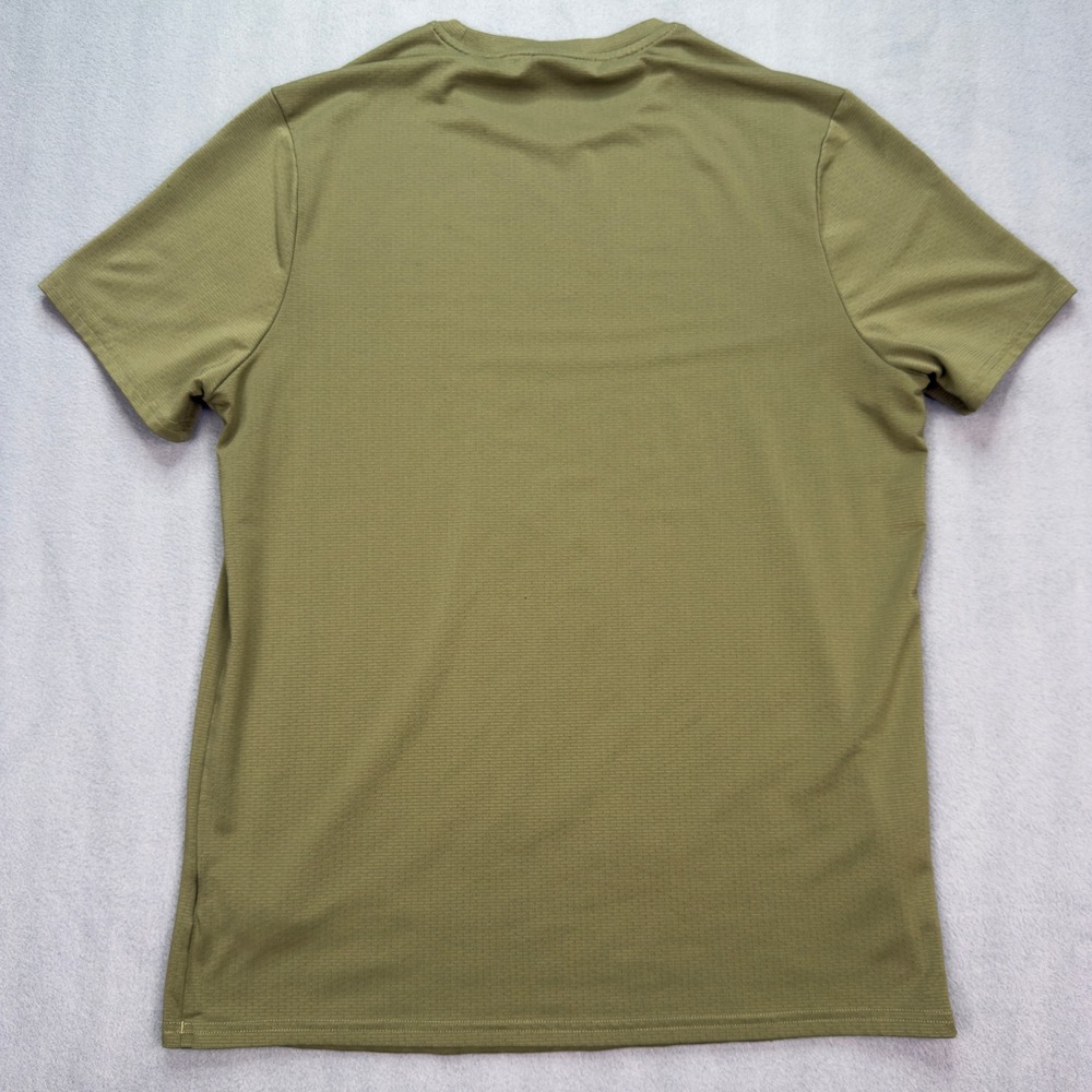 Gymshark Arrival Short Sleeve T-Shirt Size S Olive Green Mens - Picture 4 of 5